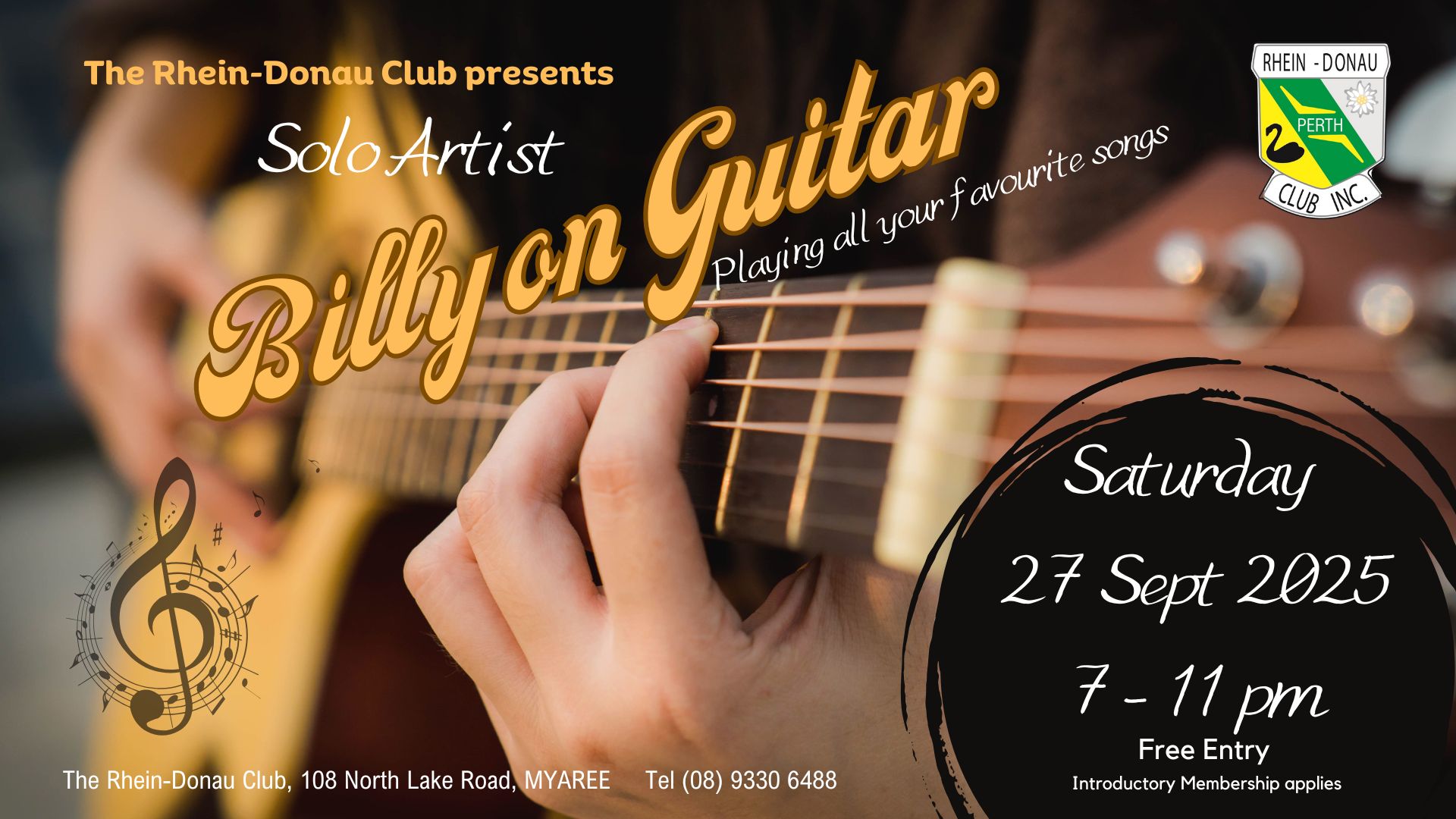 Billy on Guitar