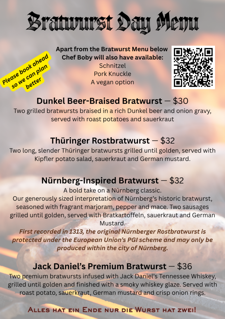 Bratwurst Day
